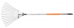 Грабли раздвижные веерные резиновая ручка 125 см SKRAB 28063