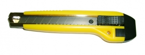 Нож 18 мм, сегмент, напр, пластик корпус 26714