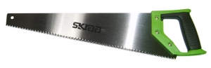 Ножовка по дереву 400 мм каленый зуб GREEN SK5 SKRAB 20525