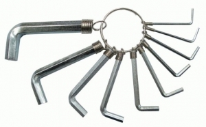 Ключи шестигранные 1,5-10мм 10пр. MGH Skrab 44701