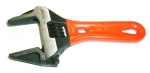 Ключ разводной с тонкими губками 140мм Короткий RED 0-34mm SKRAB 23526