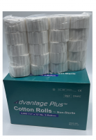 Валики ватные 1000 шт .стоматологические Cotton Rolls Advantage Crosstex 791000