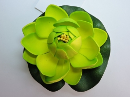 Цветок водоплавающий лайм зелёный (d-10 см) PH-27739 44015