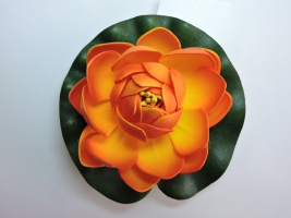 Цветок водоплавающий оранжевый (d-10 см) PH-27739 44014