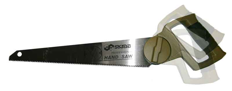 Ножовка 300 мм Professional по дереву с изменяемым углом рукоятки  SKRAB 20501​
