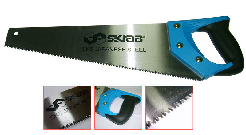 Ножовка по дереву 400мм SK5/9мм Skrab 20553