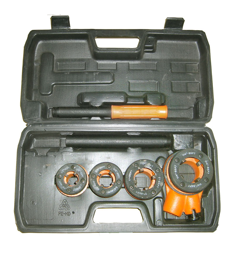 Набор для нарезания трубной резьбы (клупп) 7пр. MG Skrab  33940